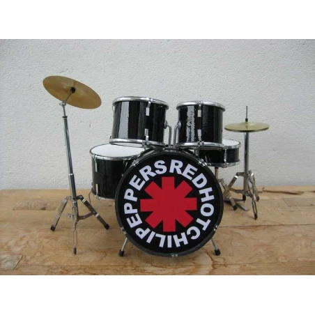 Drumstel Red hot Chili peppers (black) - STANDAARD model -
