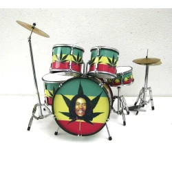 Drumstel Reggae Bob Marley - STANDAARD model -