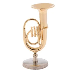 Miniatuur Eufonium - tenor Tuba metaal handmade