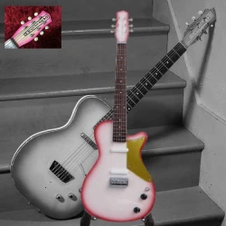 minatuur gitaar Dan Electro Copper 1956 (O.a. Jimmy Page)