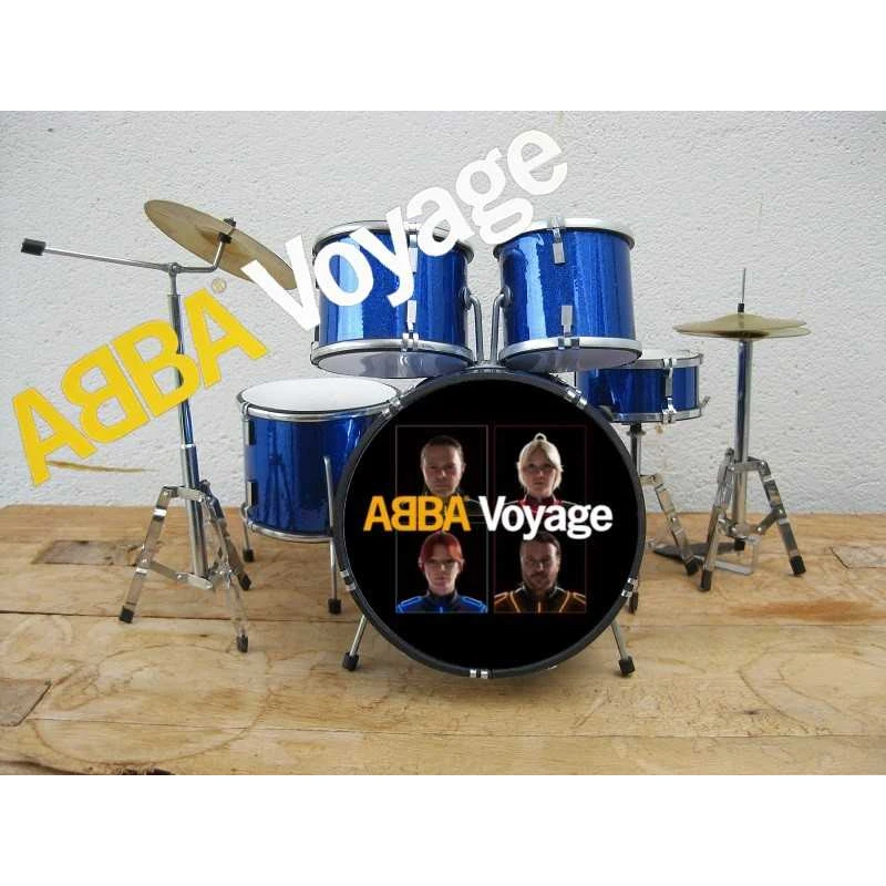 Drumstel ABBA 'Voyager' 2021 comeback tribute