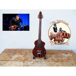 Miniatuur gitaar FLEETWOOD MAC - Lindsey Buckingham - Rick Turner Model 1 Ltd. Edition Ziricote "Heartbreaker Featherweight"