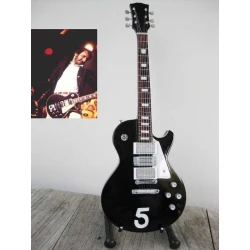 miniatuur gitaar Pete Townshend (the Who) - Gibson Les Paul Deluxe 5