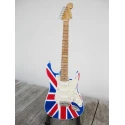 miniatuur gitaar Stratocaster British flag